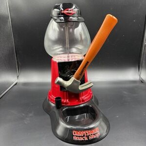 CRAFTSMAN SNACK SHOP  Gum Candy Snack Peanut‎ Dispenser Vending Machine Rare